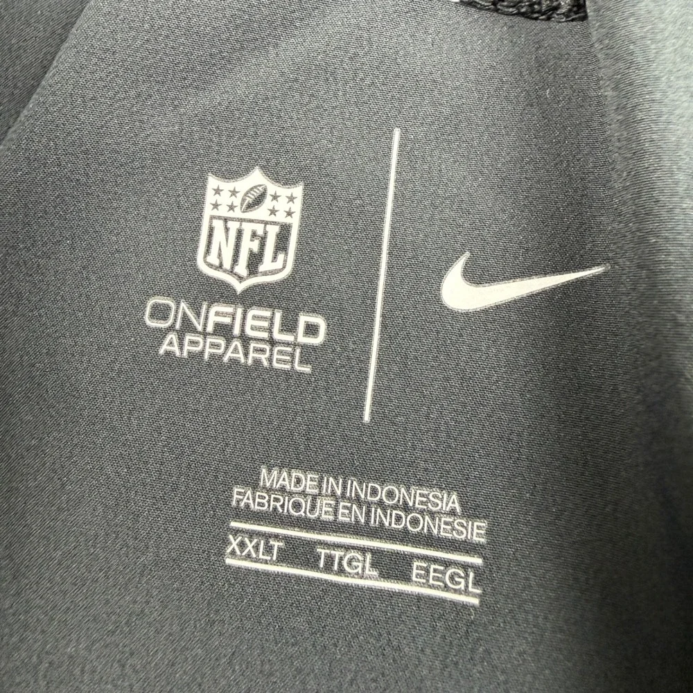 Nike Detroit Lions NFL Onfield‎ Apparel Shorts Mens XXLT Black Blue 748416-010